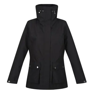 (10 UK, Black) Regatta Womens/Ladies Novalee Raincoat