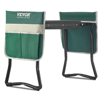 VEVOR Garden Kneeler and Seat Foldable Garden Stool 8" EVA Pad lbs Capacity