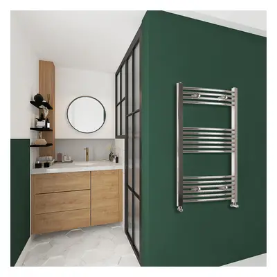 Clearance Sale Curved Bathroom Radiator Chrome 1000x500mm