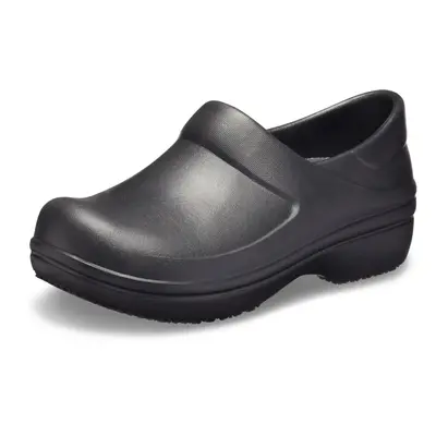 crocs Womens Neria Pro II clog Slip Resistant Work Shoes Black