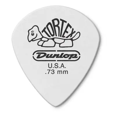 Jim Dunlop 478R73 TortexA White Jazz III 73mm 72Bag