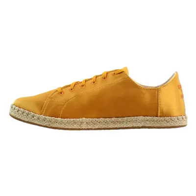 TOMS Womens Lena Lace Up Sneakers Shoes Casual - Yellow - Size 8.5 B