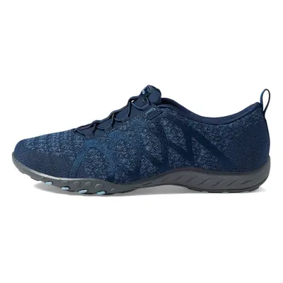 Skechers Women's Breathe Easy-Infi Knity Sneaker Navy