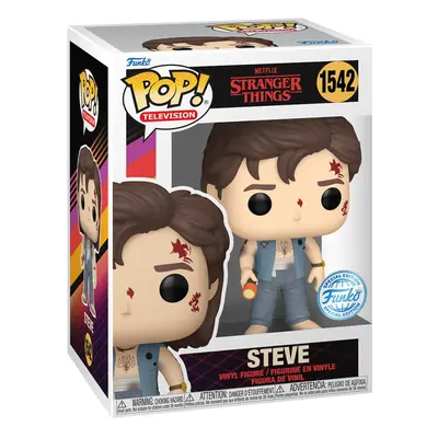 Funko Stranger Things Pop Television Steve Vinyl Figure Hot Topic Exclusive