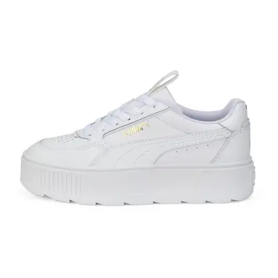 PUMA Women's KARMEN REBELLE Sneaker Puma White-Puma White 8.5