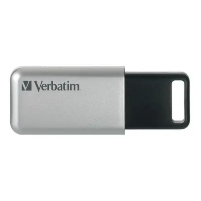 Verbatim Secure Pro 64GB USB 3.0 (3.1 Gen 1) USB Type-A connector Black, Grey USB flash drive