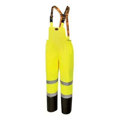 Pioneer Ripstop High Visibility Bib Pant - Safety Rain Gear - Hi Vis