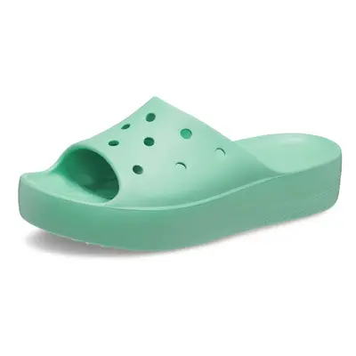 Crocs Women's Classic Slide | Platform Sandals Jade Stone