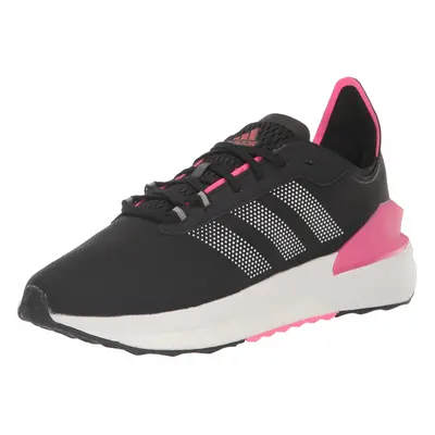 adidas Women's Avryn Sneaker Core Black/Core Black/Pink Fusion