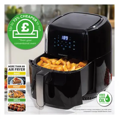 DAEWOO HEALTHY LIVING 5.5L DIGITAL AIR FRYER