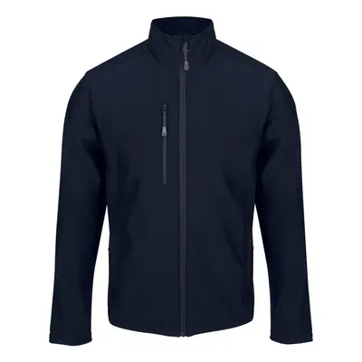 (S, Navy) Regatta Mens Honesty Made Recycled Softshell Jacket