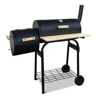 BillyOh Full Drum Smoker Charcoal BBQ with Offset Smoker