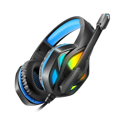 Gaming Headset Virtual 7.1 Surround Sound Wired Headphones LED USB/3.5mm with Mic Gamer earphone