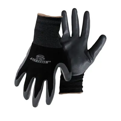 GLOVES PALM BLK/GRY (Pack of 12)