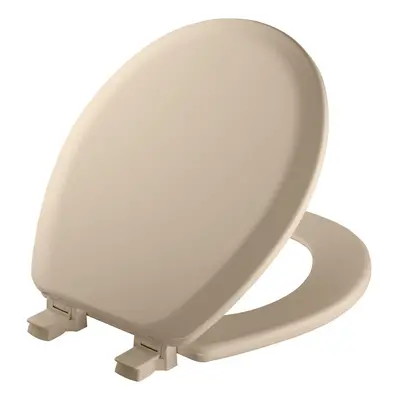 TOILET SEAT RND BONE (Pack of 1)