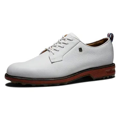 FootJoy Men's Premiere Series-Field Golf Shoe Cool White/Brick 9.5