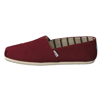 TOMS Women's Black Cherry Heritage Canvas ALPR ESP (Size: 9.5