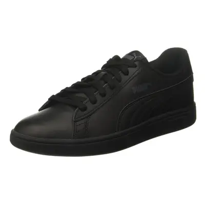 PUMA Mens Smash Sneaker Black-Black M US