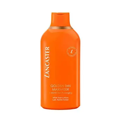 Lancaster Golden Tan Maximizer After Sun Lotion 400ml | Natural Tan Accelerator | Soothing | Coo