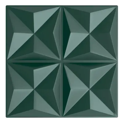 (origami green, pcs) vidaXL 3D Wall Panels Self-adhesive Wall Panel Decor Wallpaper Wall Coverin