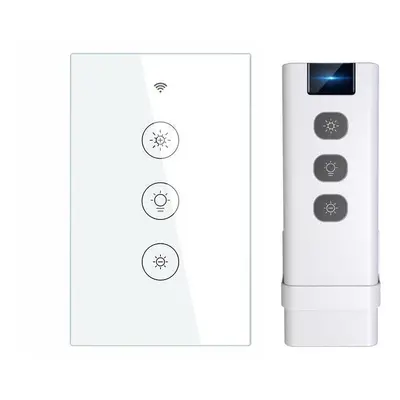 (switch US+Controller) WiFi RF Smart Light Dimmer Switch 2/3Way Muilti-Control Smart Life/Tuya A