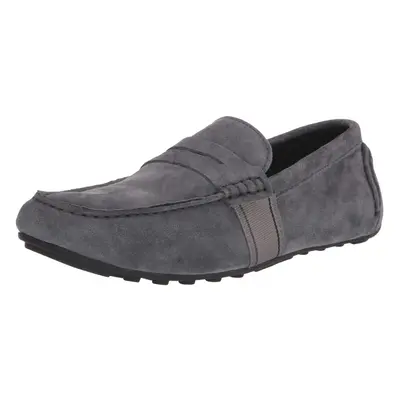 Calvin Klein Men's Orazio Driving Style Loafer Charcoal Blue 10.5