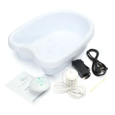 Detox Ionic Ion Generator Foot Baths Cell Cleanse Spa Machine Set With Tub Therapy Health