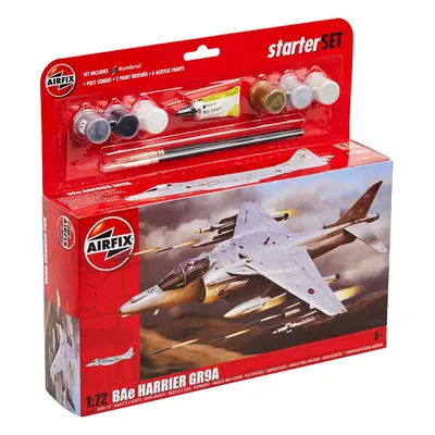 Airfix 1:72 Bae Harrier GR9 Gift Set Navy