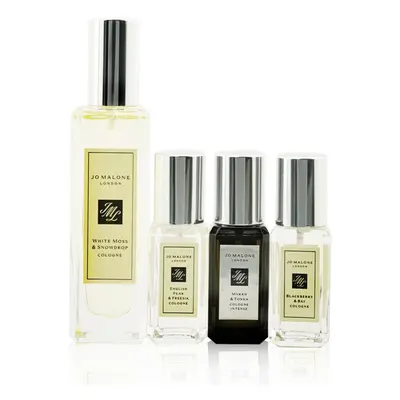 Jo Malone White Moss & Snowdrop Scent Pairing Collection: WM&S Cologne 30ml+ EP&F 9ml+ B&B 9ml +