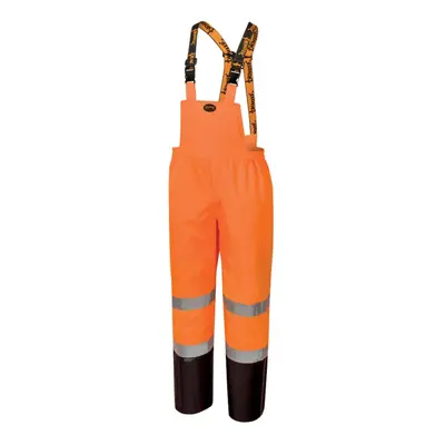 Pioneer Ripstop High Visibility Bib Pant - Safety Rain Gear - Hi Vis