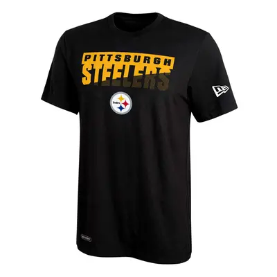 New Era NFL Men's Scoreboard Dri-Tek Short Sleeve Tee, Pittsburgh Steelers Small