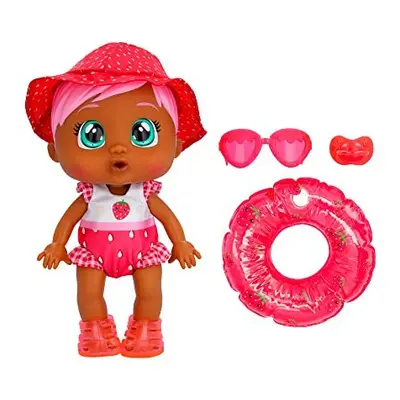 Cry Babies - Fun n\' Sun Allie 10\ Baby Doll with Strawberry Themed Swimsuit Plus Accessories - 