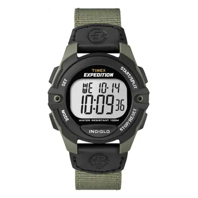 Timex Men's T49993 Expedition Full-Size Digital CAT Green/Black Mixed