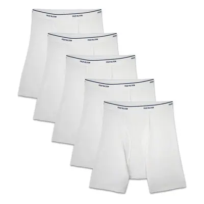 Fruit of the Loom Men's CoolZone Boxer Briefs White Large