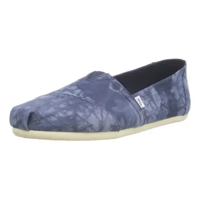 TOMS Womens Alpargata Slip On Flats Casual - Blue - Size B