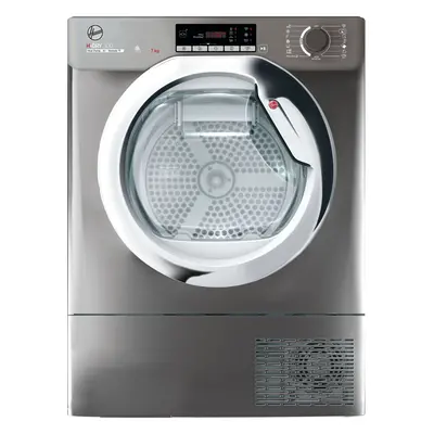 Hoover H-DRY BATD H7A1TCER-80 Integrated WiFi Connected 7kg Heat Pump Tumble Dryer - Anthracite/