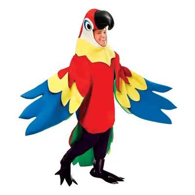 Bristol Novelty Unisex Adults Parrot Costume