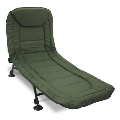 New Carp Fishing Deluxe Bedchair Leg Recliner Pillow Bed Chair NGT Mud Feet