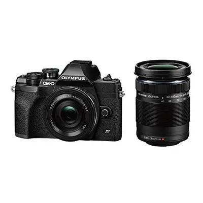 Olympus OM-D E-M10 Mark IV Kit (14-42mm EZ) (40-150mm) Black