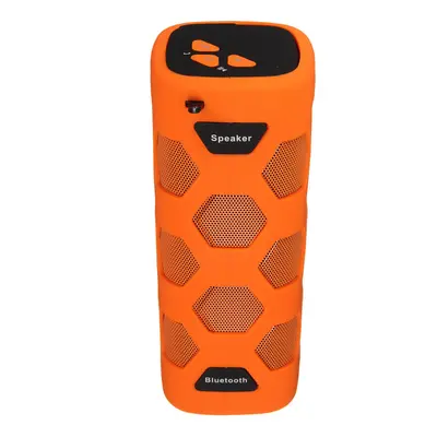 (Orange) Wireless Bluetooth NFC speaker with Mobile Power, Outdoor Three Anti Waterproof Multifu