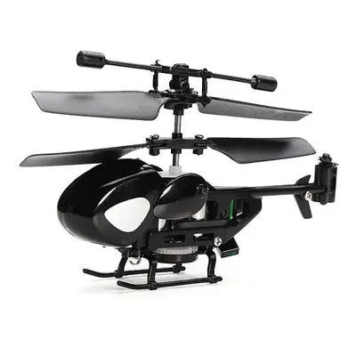 (Black) 3.5CH Super Mini Infrared RC Helicopter With Gyro Mode