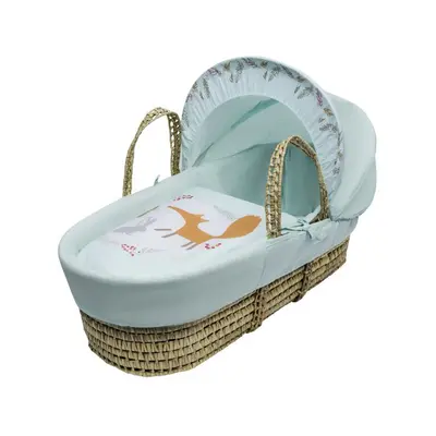 Down In The Woods Mint Palm Moses Basket