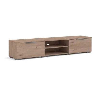 (Jackson Hickory Oak) Match TV Unit Drawers Shelf