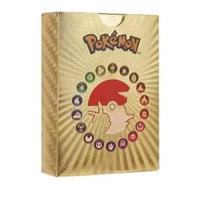 Pokemon Cards Gold Set A Dazzling Collection of Stylish Multi-Colored Cards Featuring Vmax Rares