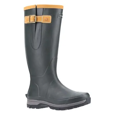 (Green, (Adults')) Cotswold Stratus Rubber Green Wellington Boots