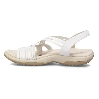 Skechers Women's Reggae Slim-Simply Stretch Sport Sandal White