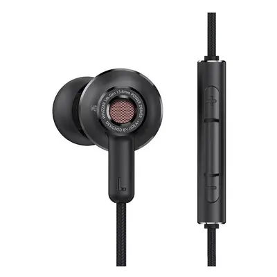 (With Mic) Dynamic In-Ear Earphones 13.6mm Large Driver Hi-Fi Stereo Earphone Headphones with De