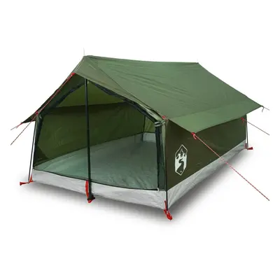 (olive green) vidaXL Camping Tent Persons Outdoor Lightweight Tent Dome Tent Waterproof