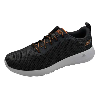 Skechers Men's Go Walk Max Sneaker Charcoal/Orange 9.5 X-Wide