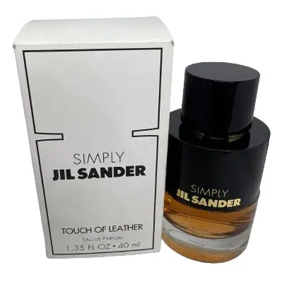 simply jil sander touch of leather 40ml tester